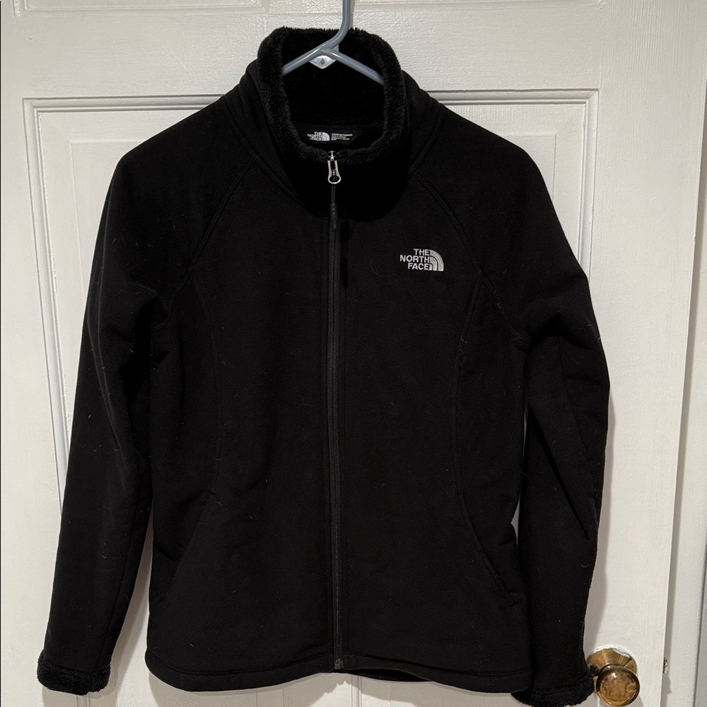 The North Face Women's Full Zip Fleece Jacket TNF Black